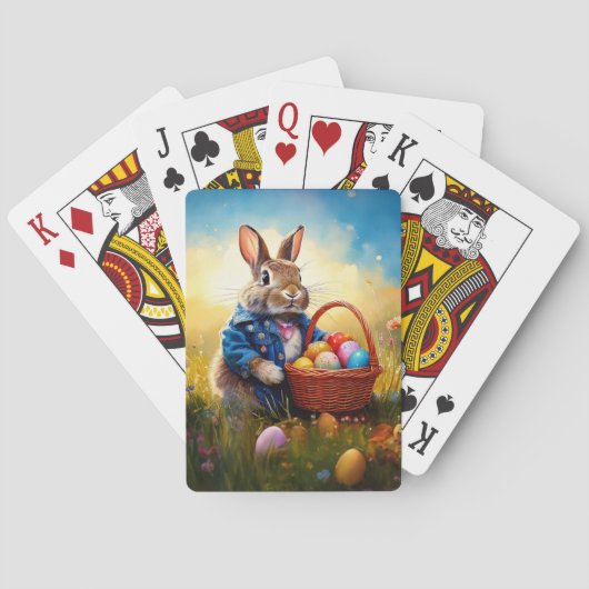 Osterhase Spielkarten (Rückseite)