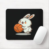 Osterhase spielt Sketll Design Sketll Ostern Mousepad (Mit Mouse)