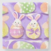 Osterhase Steinuntersetzer (Vorderseite)