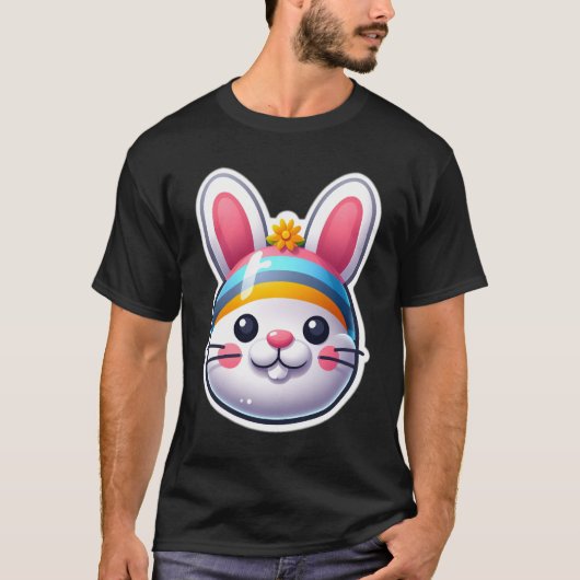 Osterhase T-Shirt (Vorderseite)