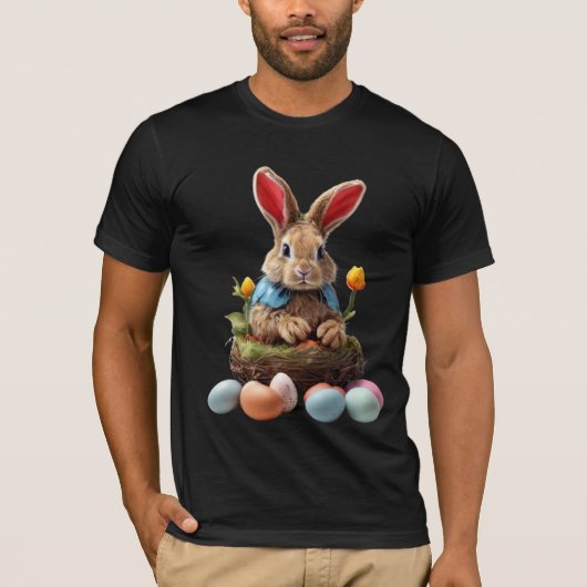 Osterhase T-Shirt (Vorderseite)