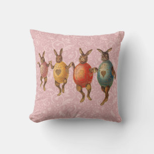 Osterhase Tanzende Eier Kissen