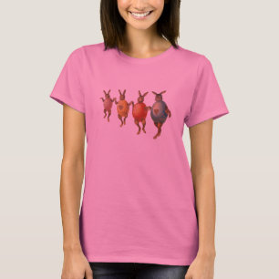 Osterhase Tanzende Eier T-Shirt