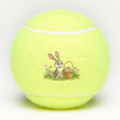 Osterhase Tennisbälle (Rückseite)