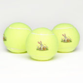 Osterhase Tennisbälle (Multi)