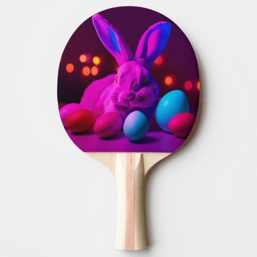 Osterhase Tischtennis Schläger (Vorderseite)