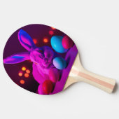 Osterhase Tischtennis Schläger (Seitenansicht)