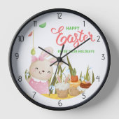 Osterhase Uhr (Vorderseite)