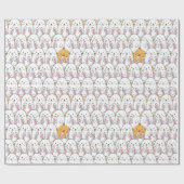 Osterhase und Baby Chicks Geschenkpapier (Flach)