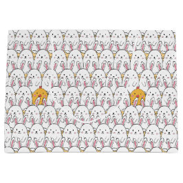 Osterhase und Baby Chicks Große Geschenktüte