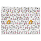 Osterhase und Baby Chicks Große Geschenktüte (Rückseite)