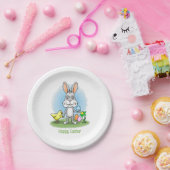 Osterhase und das gelbe Huhn Pappteller (Party)
