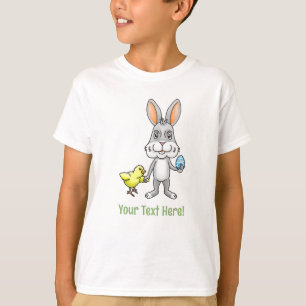 Osterhase und das kleine gelbe Huhn T-Shirt