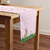 Osterhase und Eier im Gras Kurzer Tischläufer (Beispiel)