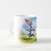 Osterhase und Eierkörbe, Geschenk der Tasse (Vorderseite Links)
