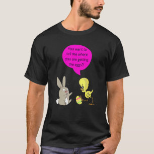 Osterhase und Hühner T-Shirt