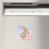 Osterhase und Korb Magnet (In Situ (Geschirrspüler))