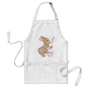 Osterhase und Korb Schürze