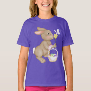 Osterhase und Korb T-Shirt