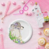 Osterhase und Küken Pappteller (Party)