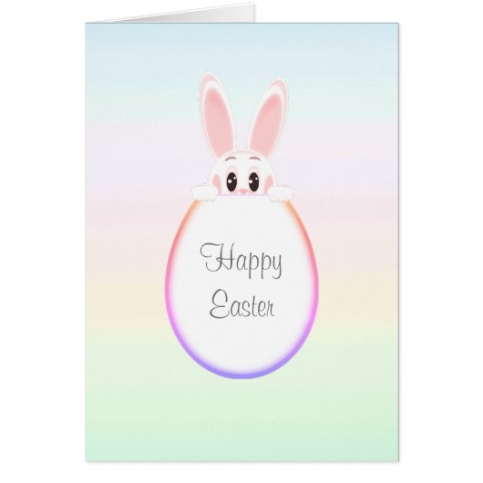 Osterhase und Ostereier auf Pastellfarben (Vorne)