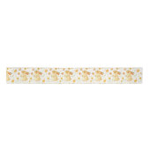 Osterhase und Schmetterlinge Satinband (Vorderseite)