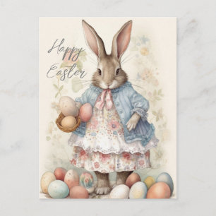 Osterhase Vintage Postkarte