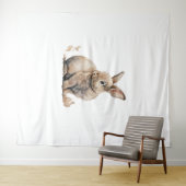 Osterhase Wandteppich (Beispiel (Horizontal))