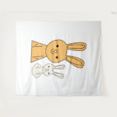 Osterhase Wandteppich (Vorderseite (Horizontal))