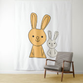 Osterhase Wandteppich (Beispiel)