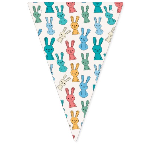 Osterhase Wimpelkette (Erste Fahne)