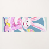 Osterhase Yogamatte (Rückseite (Horizontal))