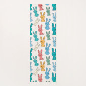 Osterhase Yogamatte (Rückseite)