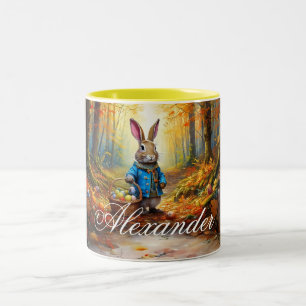 Osterhase  zweifarbige tasse