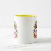 Osterhase  zweifarbige tasse (Mittel)