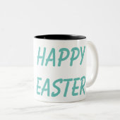 Osterhase Zweifarbige Tasse (VorderseiteRechts)