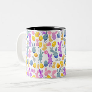 Osterhase Zweifarbige Tasse