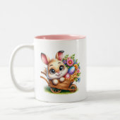 Osterhase  zweifarbige tasse (Links)
