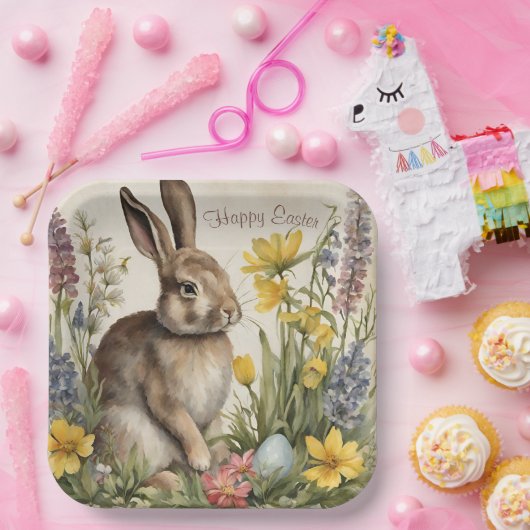 Osterhasegi Pappteller (Party)