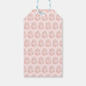 Osterhasen-Baby-Party Geschenkanhänger (Rückseite)