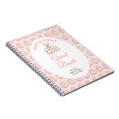 Osterhasen-Baby-Shower-Gästebuch Notizblock (Rechte Seite)