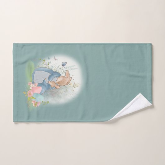 Osterhasen Badhandtuch Set (Handtuch)