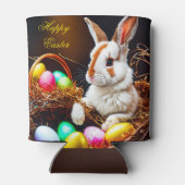 Osterhasen Basket & Eier Dosenkühler (Rückseite)