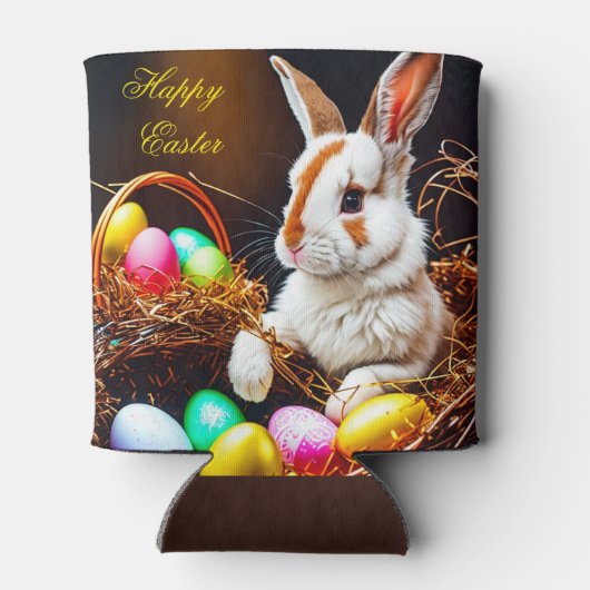 Osterhasen Basket & Eier Dosenkühler (Rückseite)