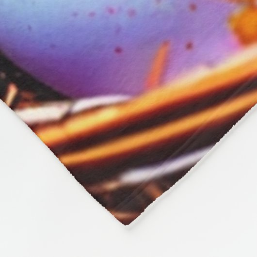 Osterhasen Basket & Eier Fleecedecke (Ecke)