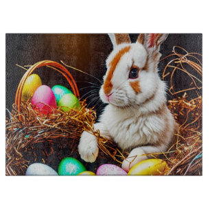 Osterhasen Basket & Eier Schneidebrett