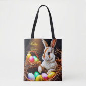 Osterhasen Basket & Eier Tasche (Vorderseite)