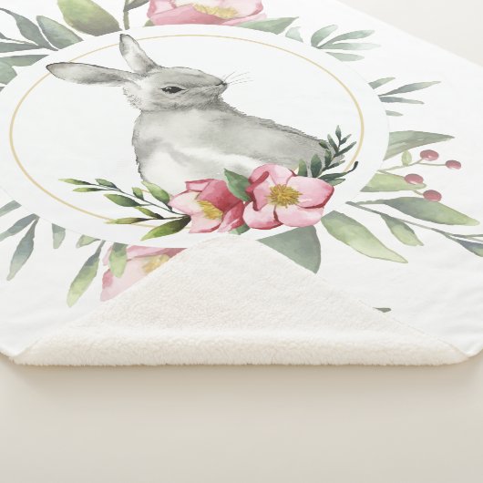 Osterhasen-Blumen Sherpadecke (3/4)