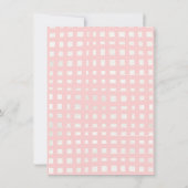 Osterhasen Brunch Egg Hunt Party Einladung (Rückseite)