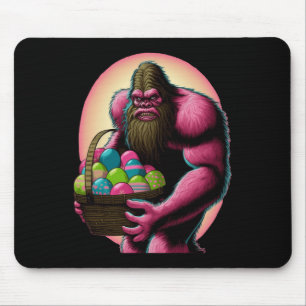Osterhasen Bunny mit Ostern Eierkörbchen Spaß für Mousepad